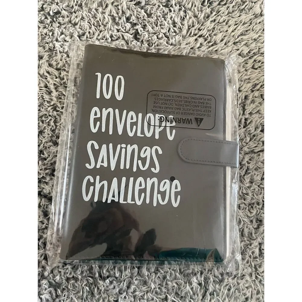 100 Envelope Savings Challenge Binder Budget Planner Money Saving Book